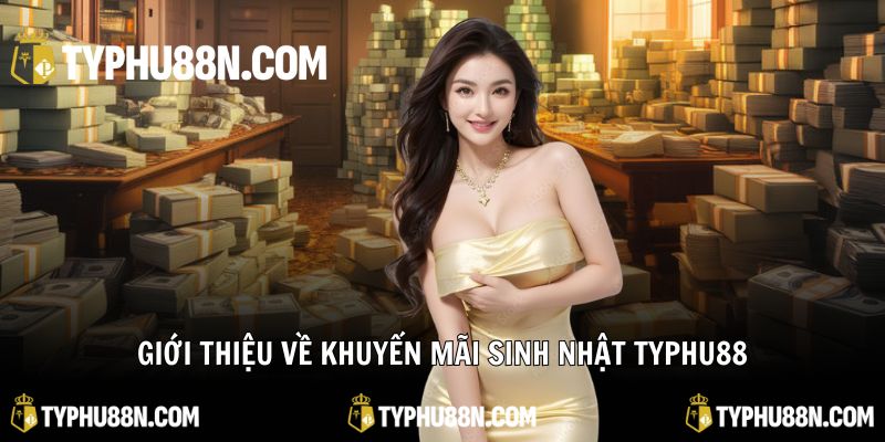 Khuyến mãi sinh nhật hấp dẫn chờ đón hội viên tại Typhu88